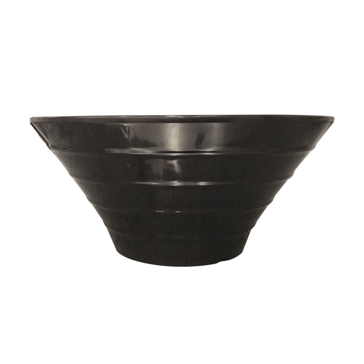 IMAHE - Set de 6 Bowls Redondo Melamina 20 Cm. Negro IMAHE