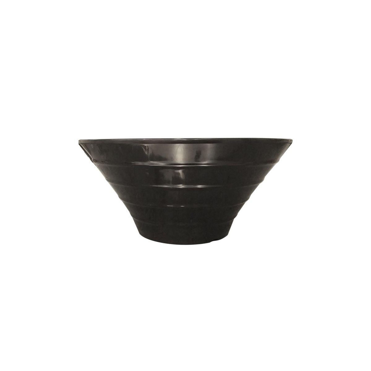 IMAHE - Set de 6 Bowls Redondo Melamina 20 Cm. Negro IMAHE