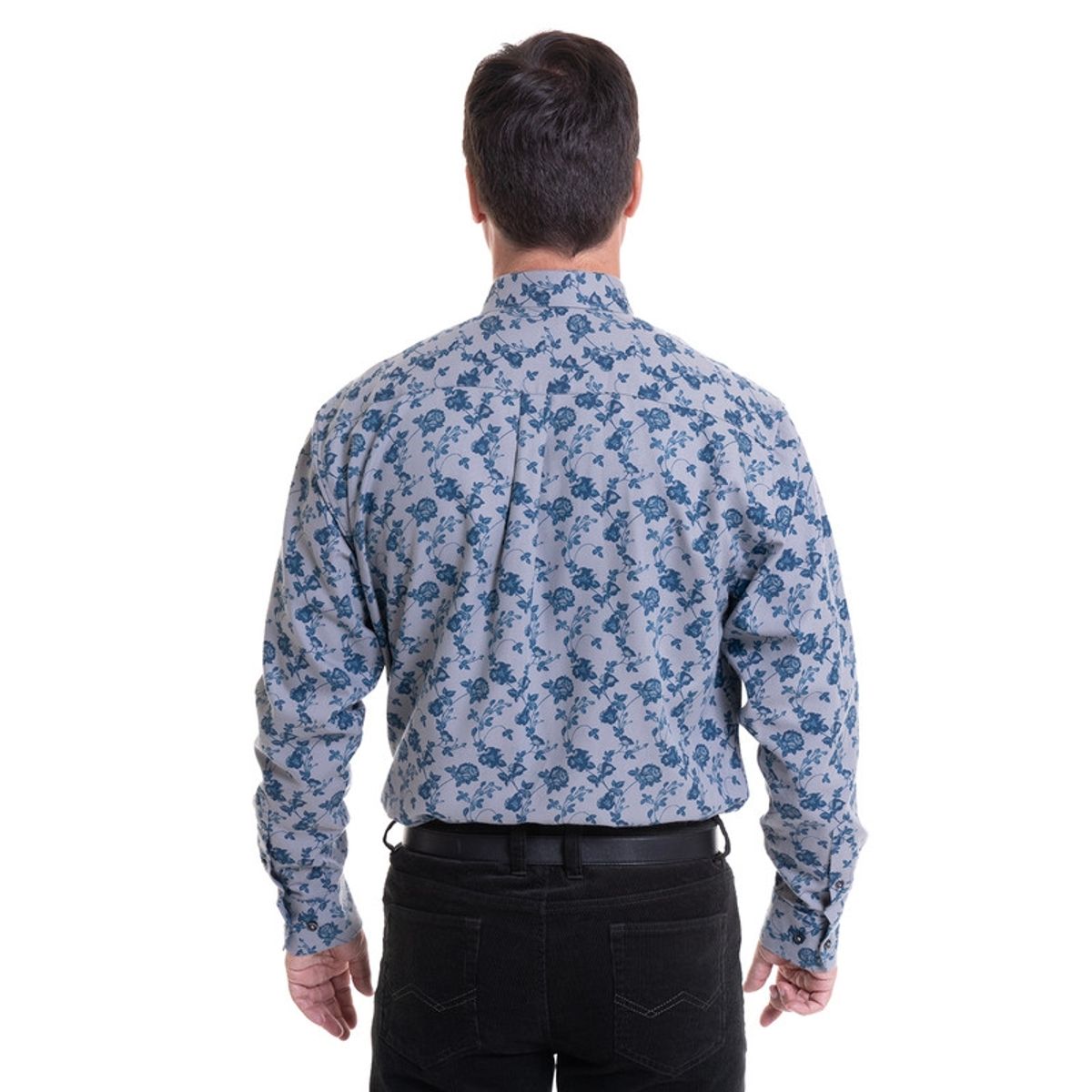 KOTTING - Camisa Villela Estampada Gris Claro KOTTING