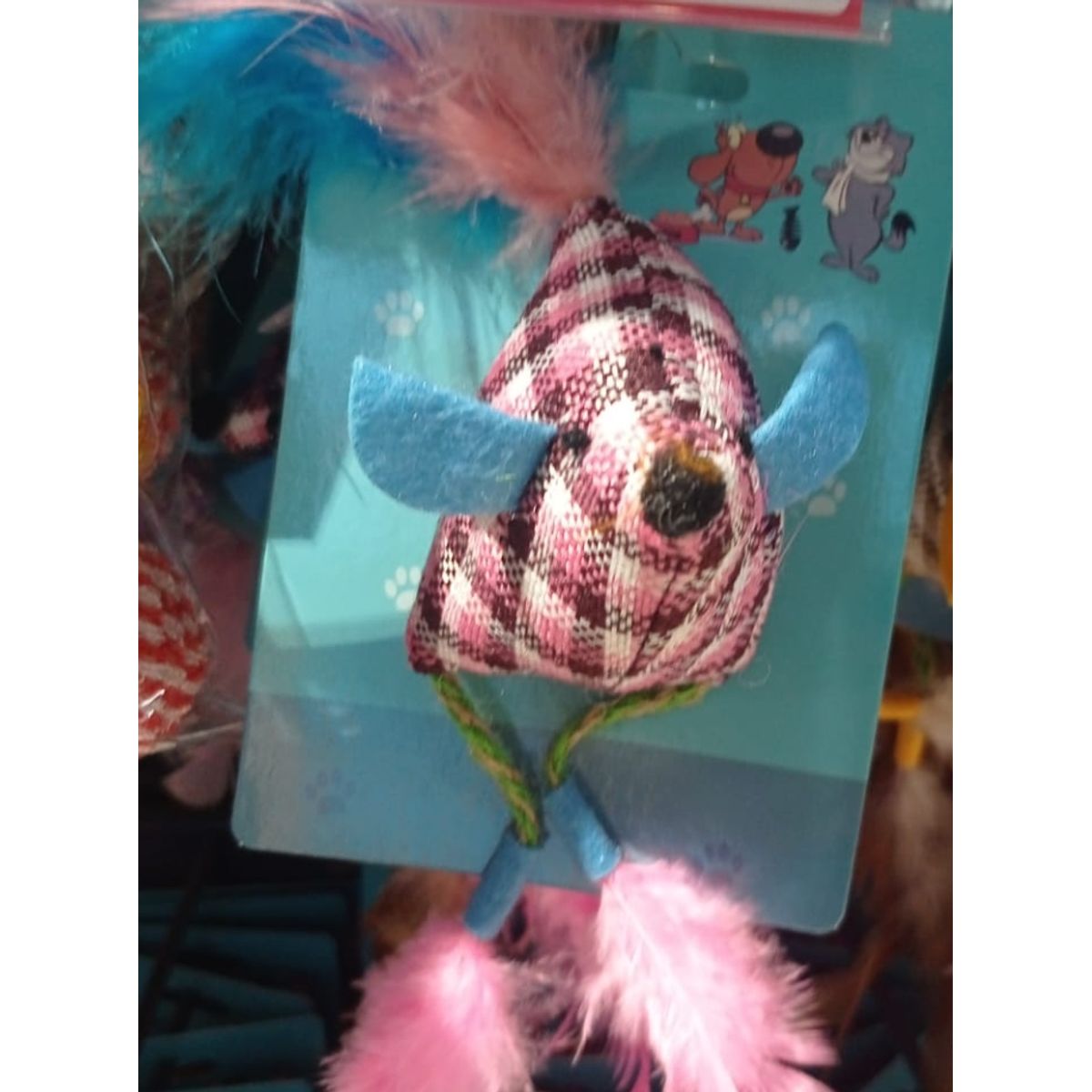 GENERICO - Juguete Para Gato Peluche En Forma De Raton