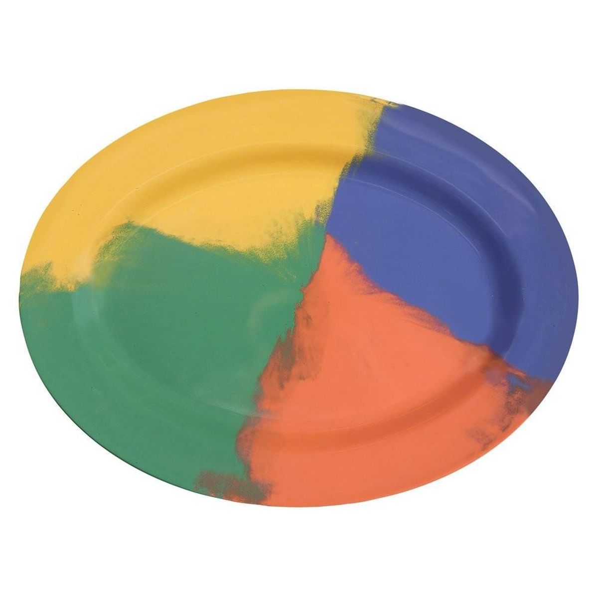 IMAHE - SET DE 2 PLATO OVALADO MELAMINA CELEBRATION 30 x 23 cm IMAHE