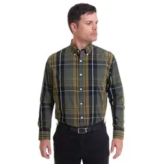 KOTTING - Camisa Fantasía Premium Verde Musgo