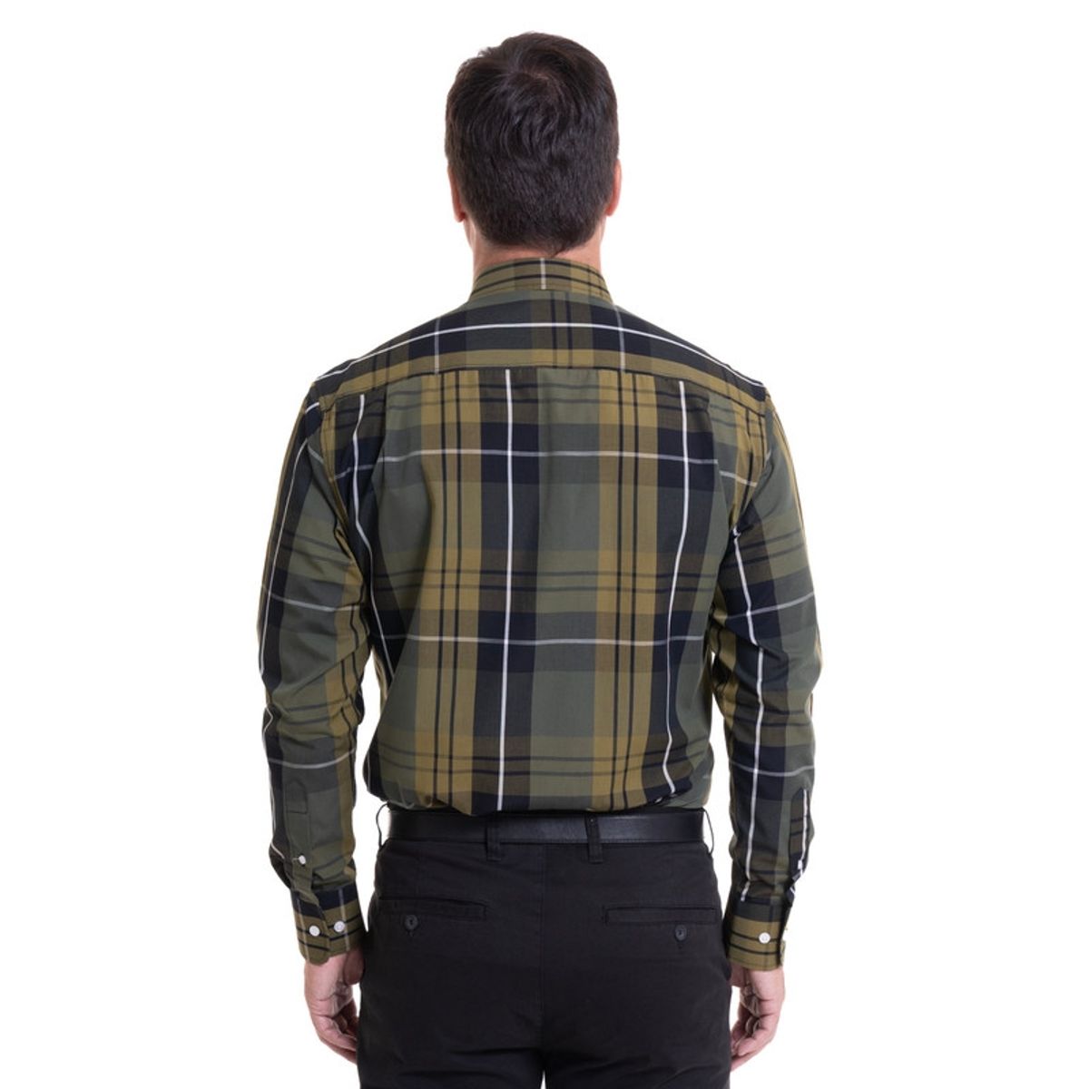 KOTTING - Camisa Fantasía Premium Verde Musgo KOTTING
