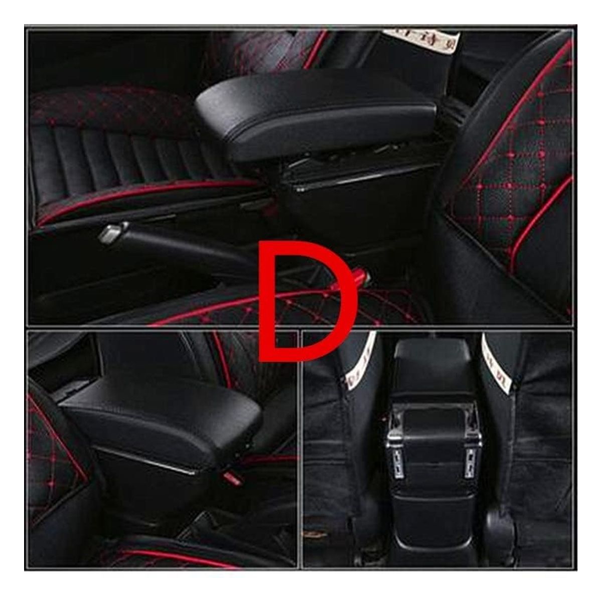 GENERICO - Caja de Almacenamiento para Reposabrazos de Coche