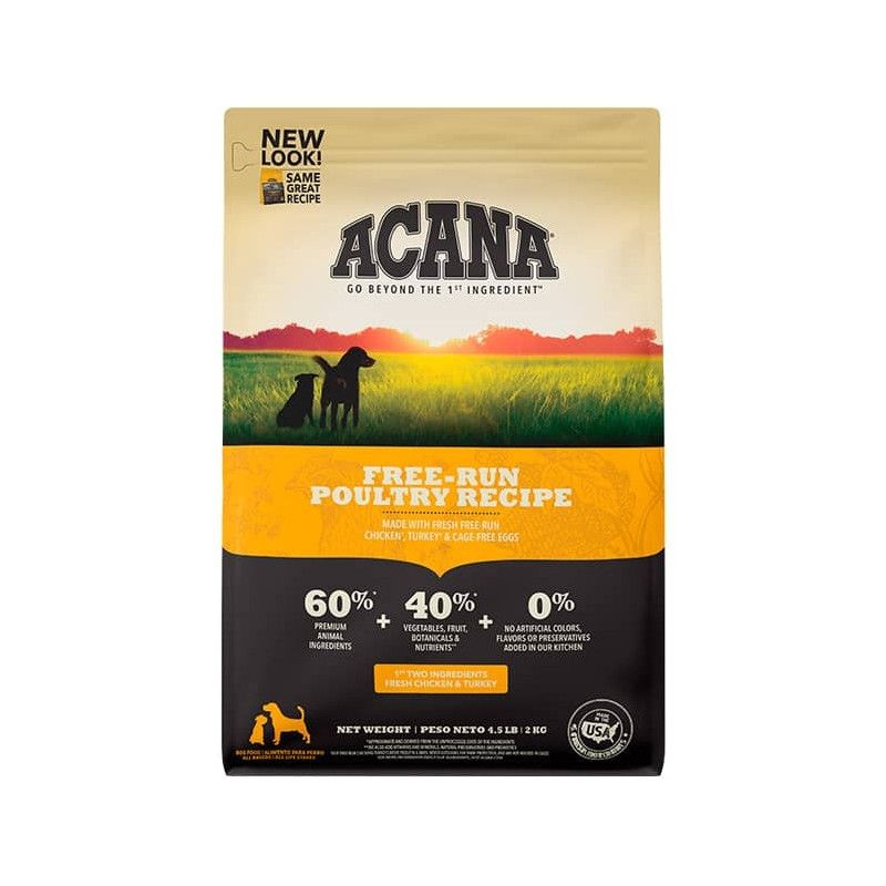 ACANA - ALIMENTO DE PERRO ACANA FREE RUN POULTRY 11.35 KG