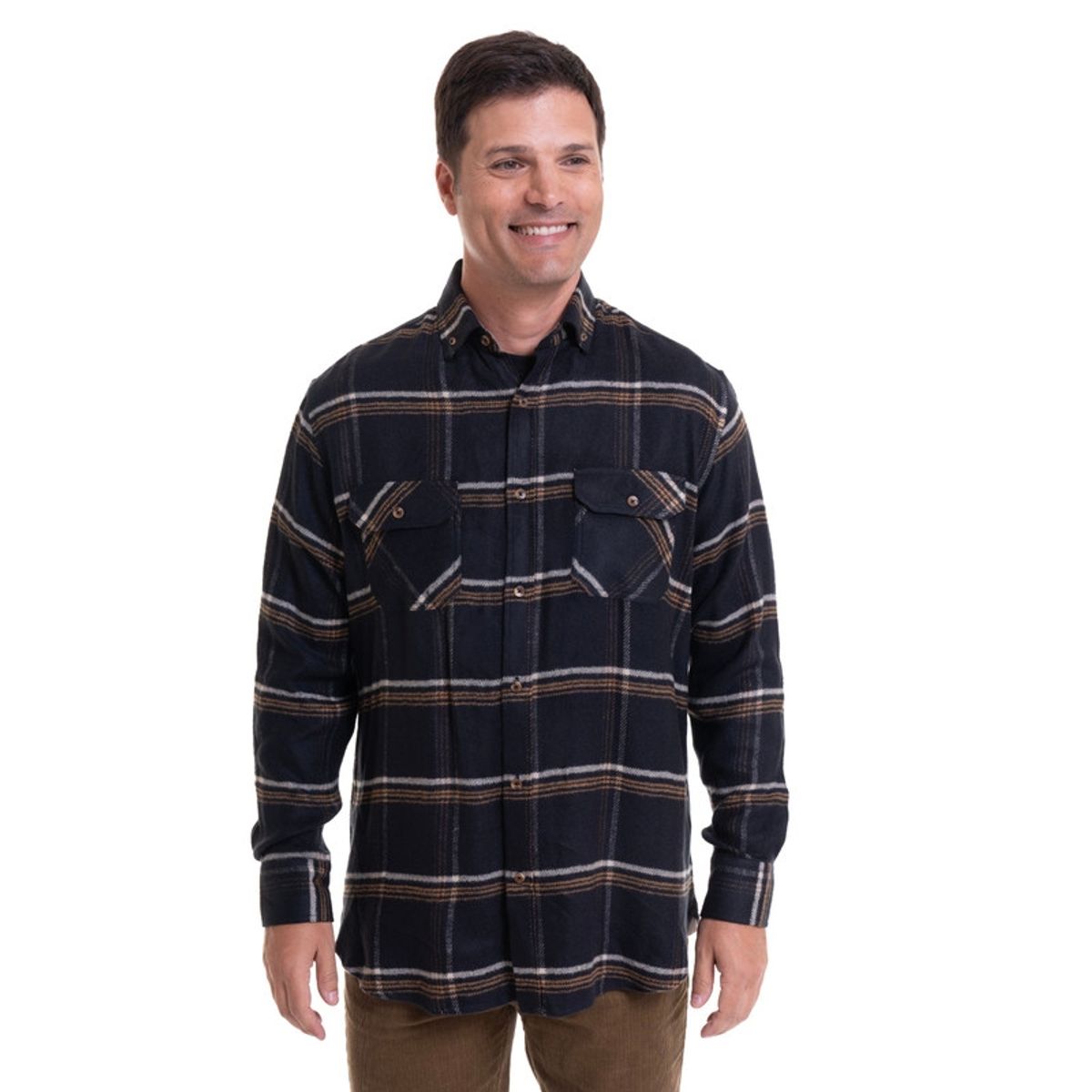 KOTTING - Camisa Leñadora Azul Marino KOTTING