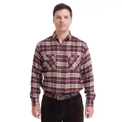 KOTTING - Camisa Leñadora Café Claro