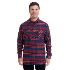 KOTTING - Camisa Leñadora Azul
