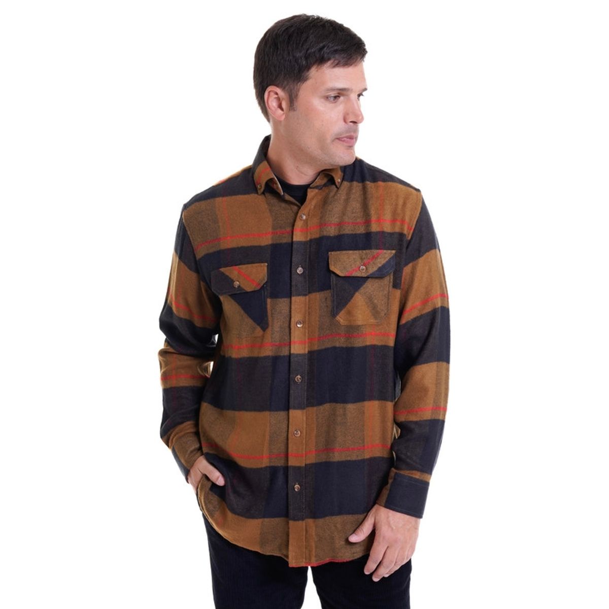 KOTTING - Camisa Leñadora Naranja KOTTING