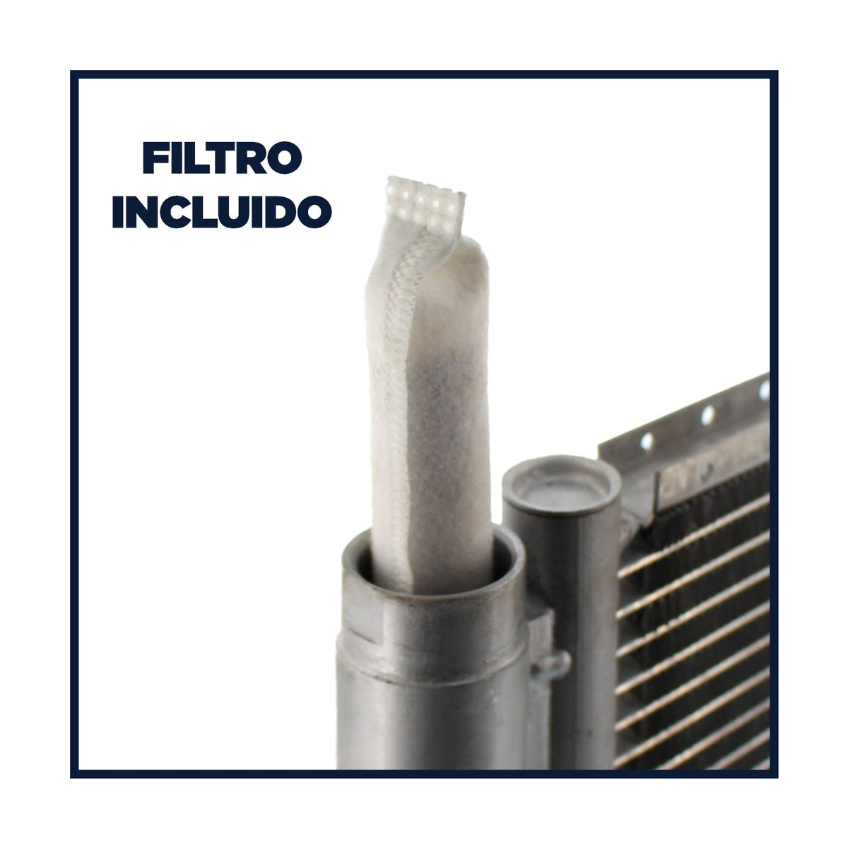 AMERICAN AIR - Condensador De Ac 14x18 Con Filtro Flujo Paralelo Universal