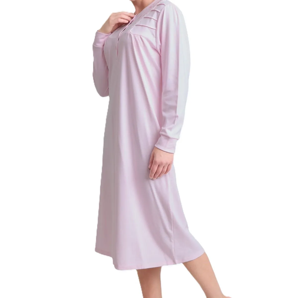 BECKIL - BECKIL COD 719 CAMISA  ALGODON GAMUZA MANGA LARGA