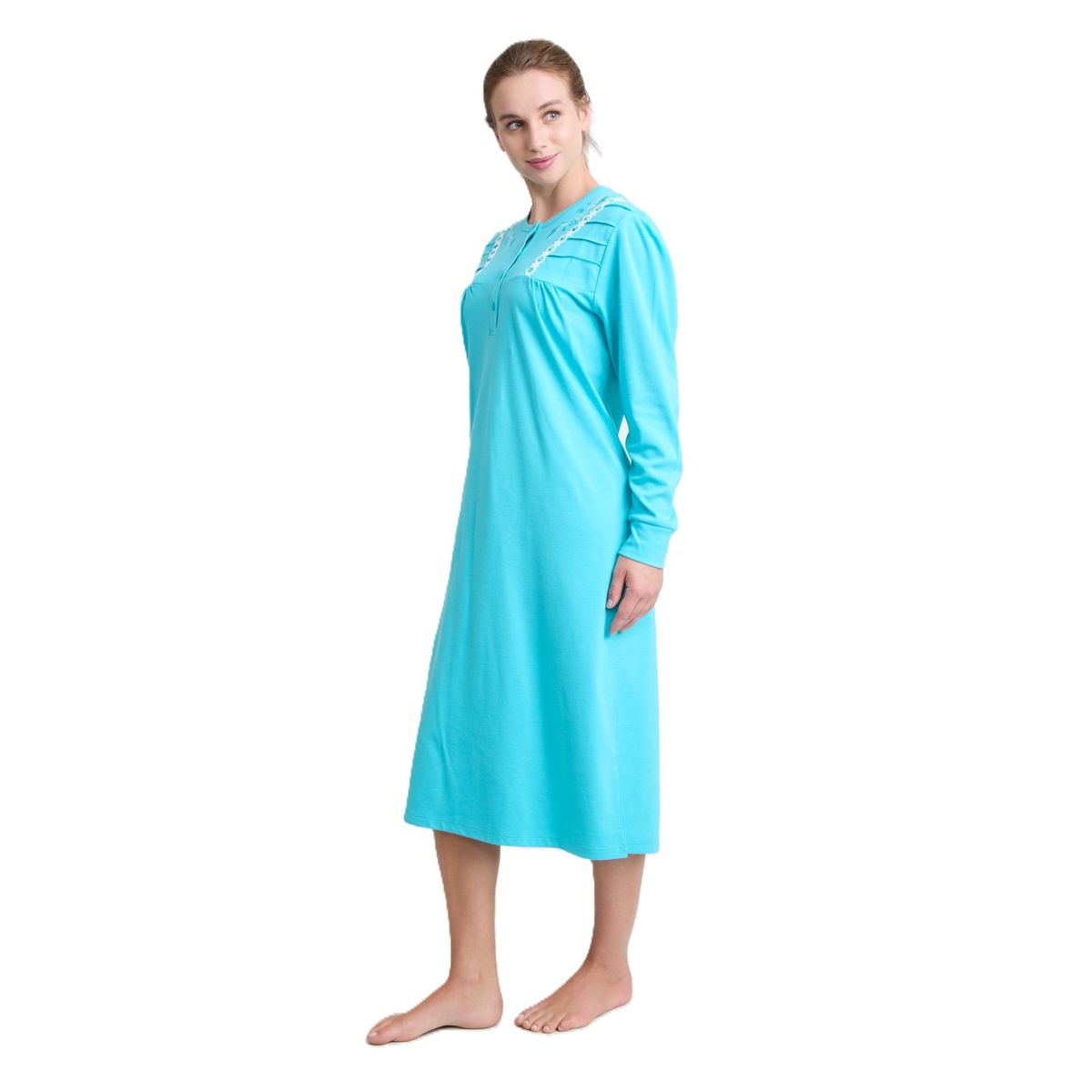 BECKIL - BECKIL COD 719 CAMISA  ALGODON GAMUZA MANGA LARGA