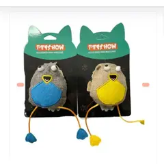 GENERICO - Juguete Peluche Para Gato Rana Arpillera