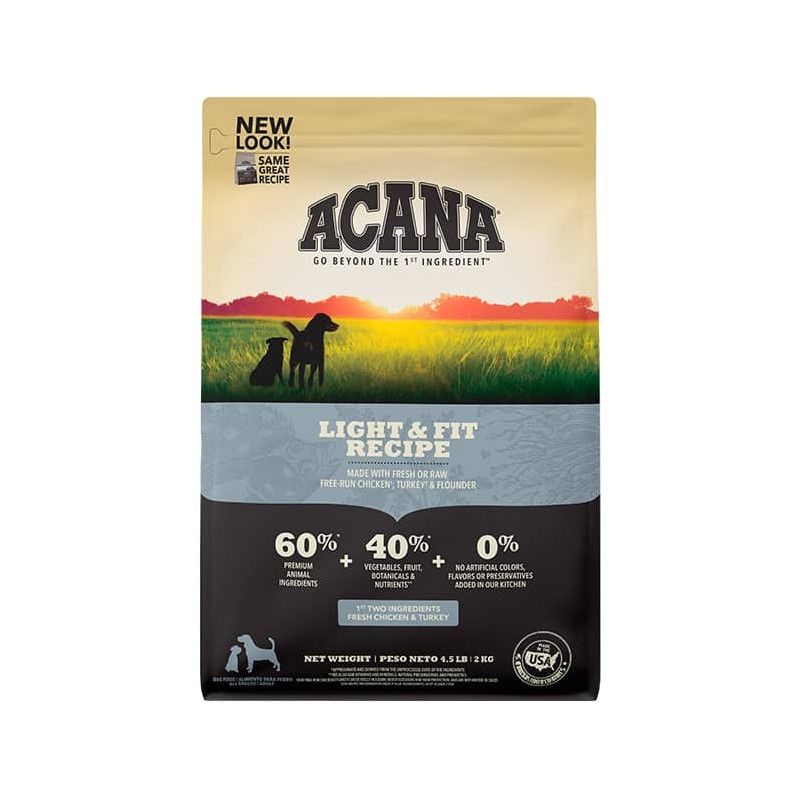 ACANA - ALIMENTO DE PERRO ACANA LIGHT Y FIT 11.35 KG