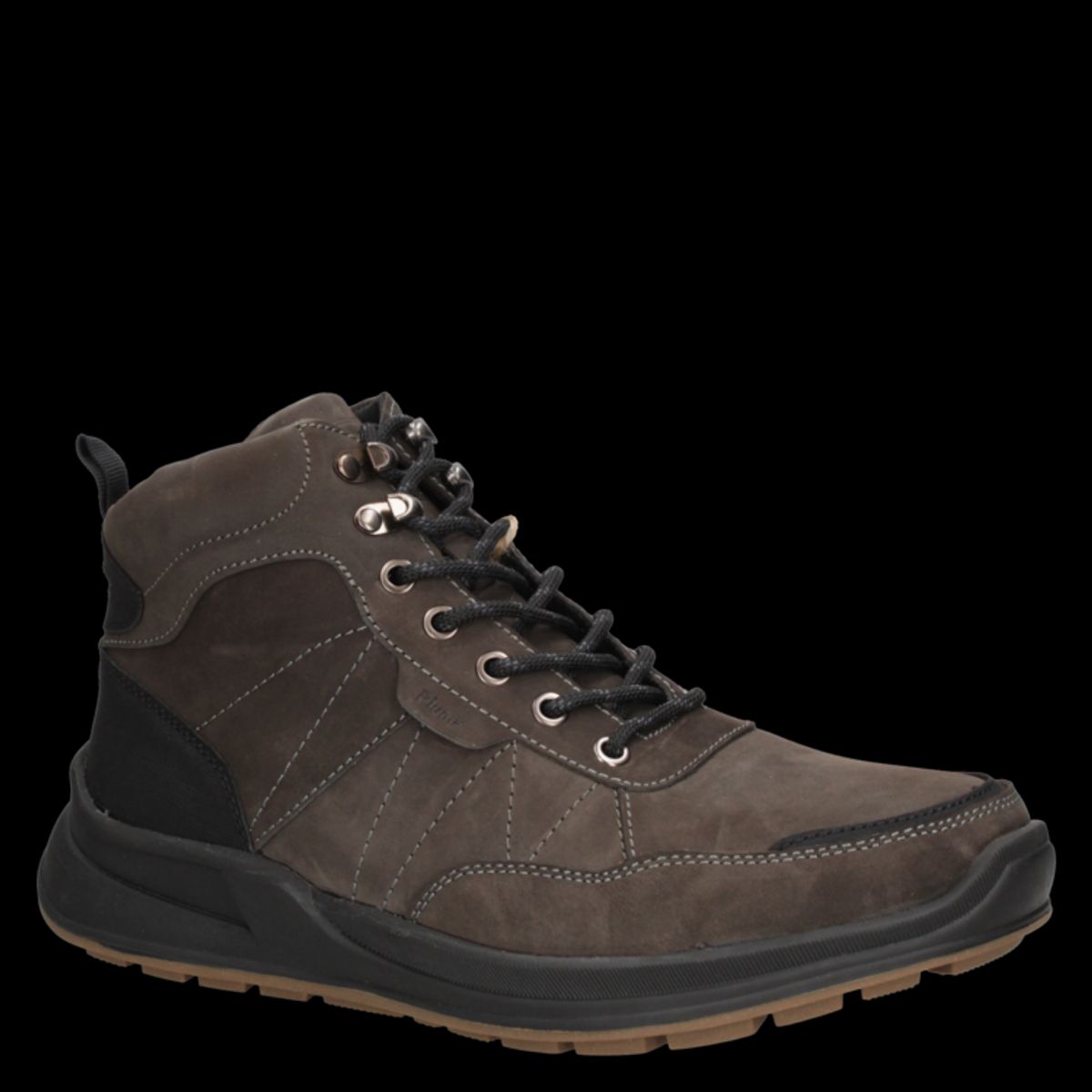 PLUMA - Botín Casual Hombre Gris Pluma