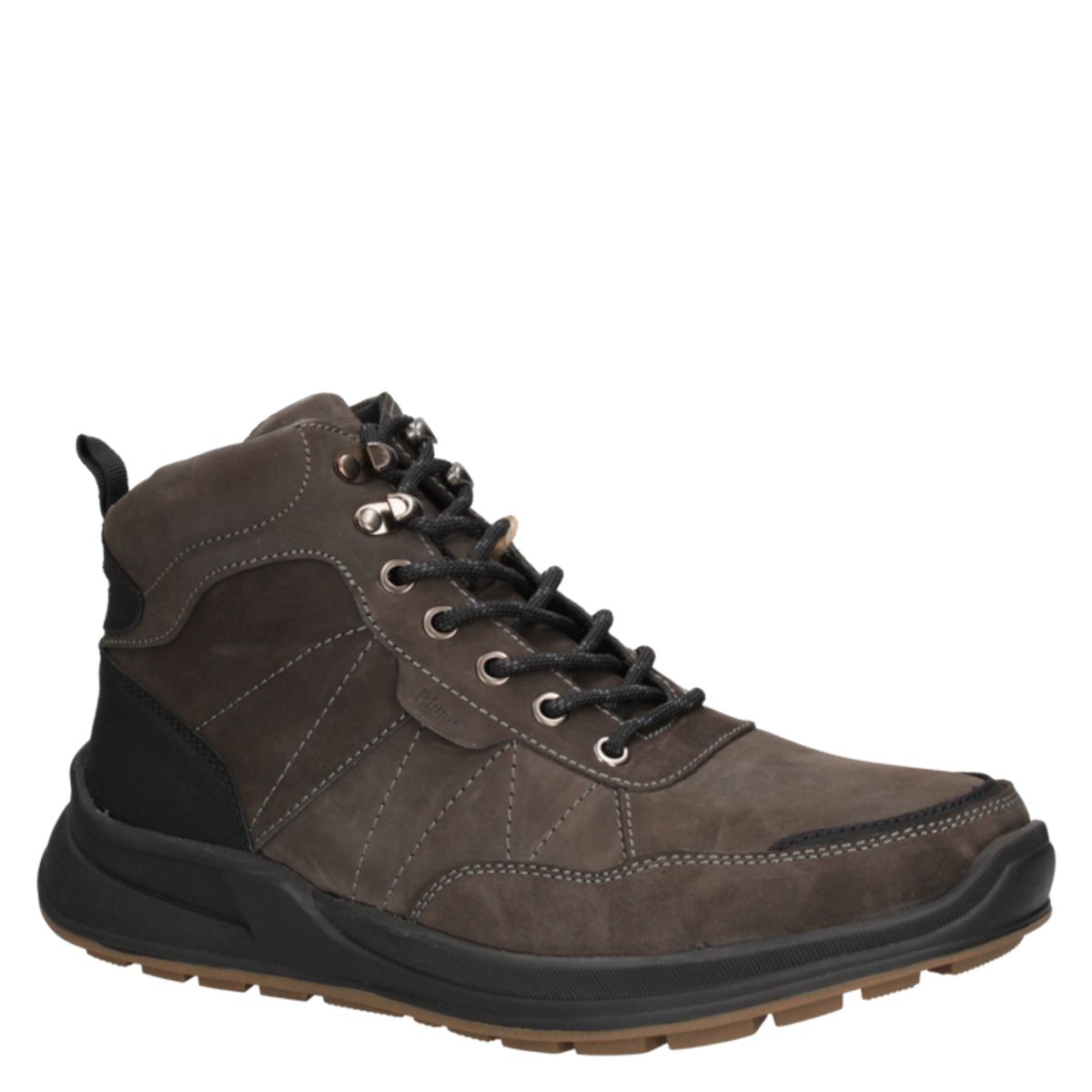 PLUMA - Botín Casual Hombre Gris Pluma