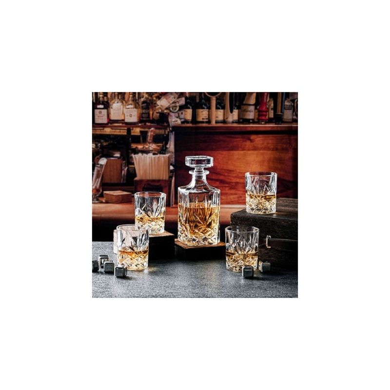 GENERICO - Set Botella Whisky Seis Vasos