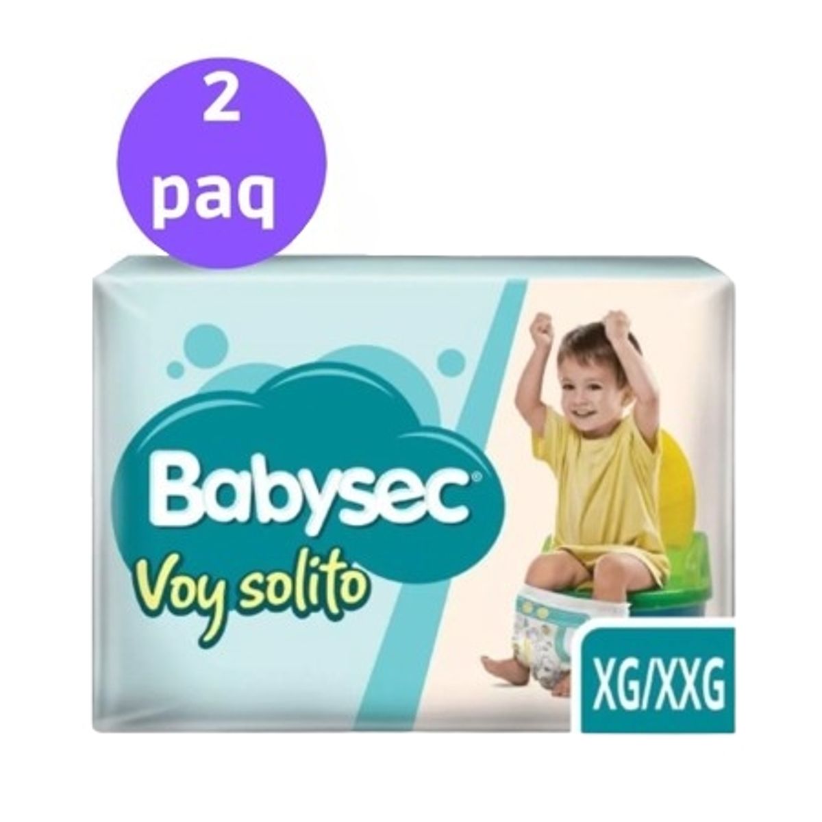 BABYSEC - Babysec Voy Solito 2 Paq 36und