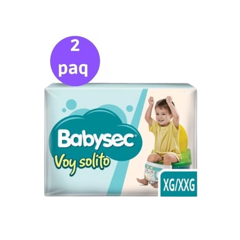 BABYSEC - Babysec Voy Solito 2 Paq 36und