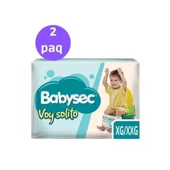 BABYSEC - Voy Solito 2 Paq 36und