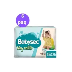 BABYSEC - Voy Solito 6 Paq 108 und