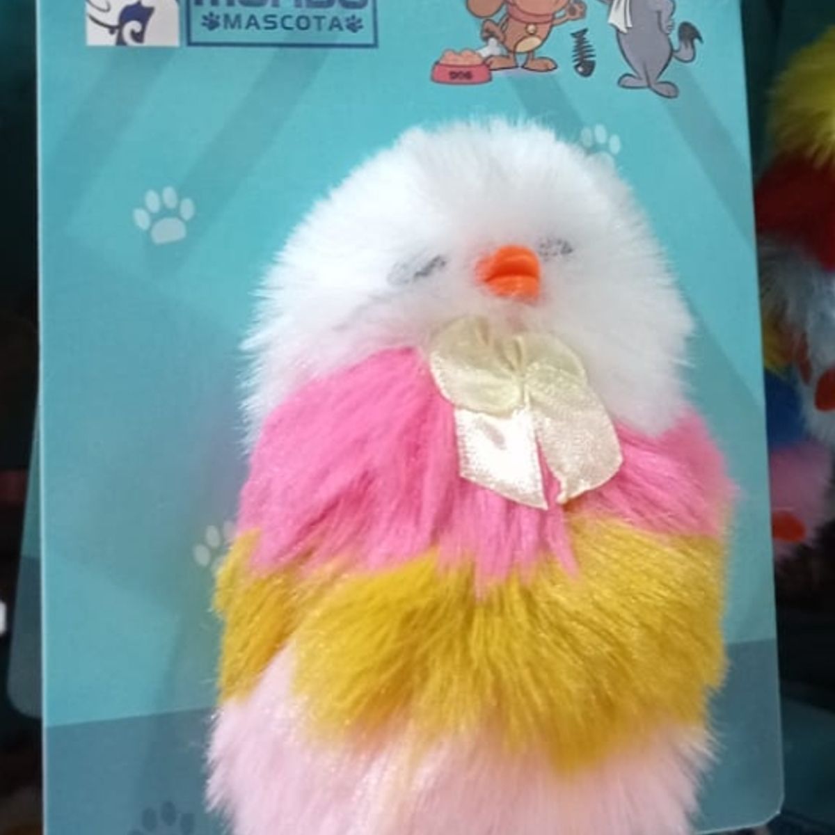 GENERICO - Juguete Pollito Multicolor Para Gato