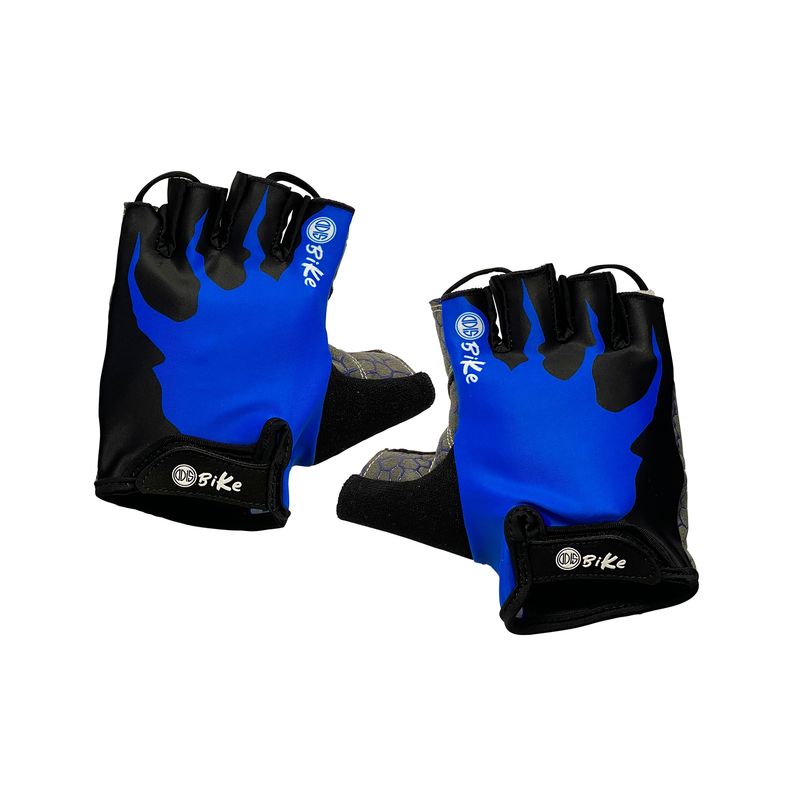 ODIS - Guante Para Bicicleta Medio Dedo Odis Bike Azul