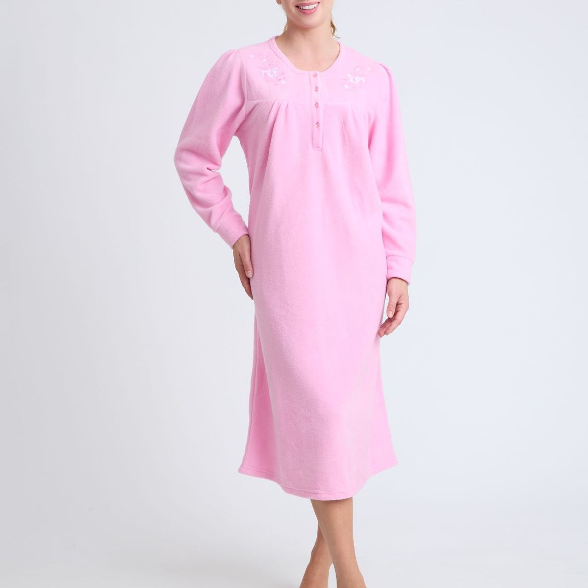 BECKIL - BECKIL COD 723 CAMISA DORMIR POLAR.-