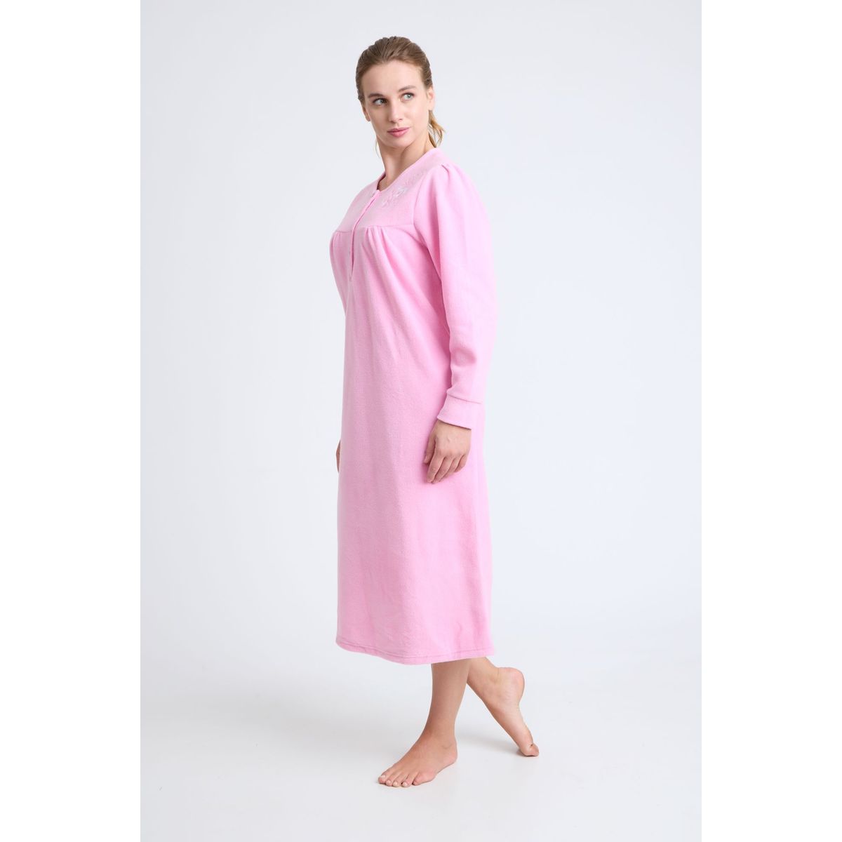 BECKIL - BECKIL COD 723 CAMISA DORMIR POLAR.-