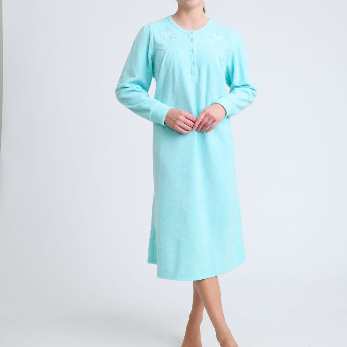 BECKIL - BECKIL COD 723 CAMISA DORMIR POLAR.-
