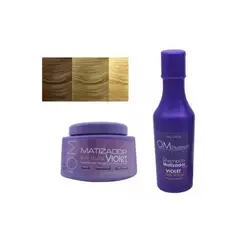 SALONEX - Pack Shampoo + Crema Matizador Violeta 500ml
