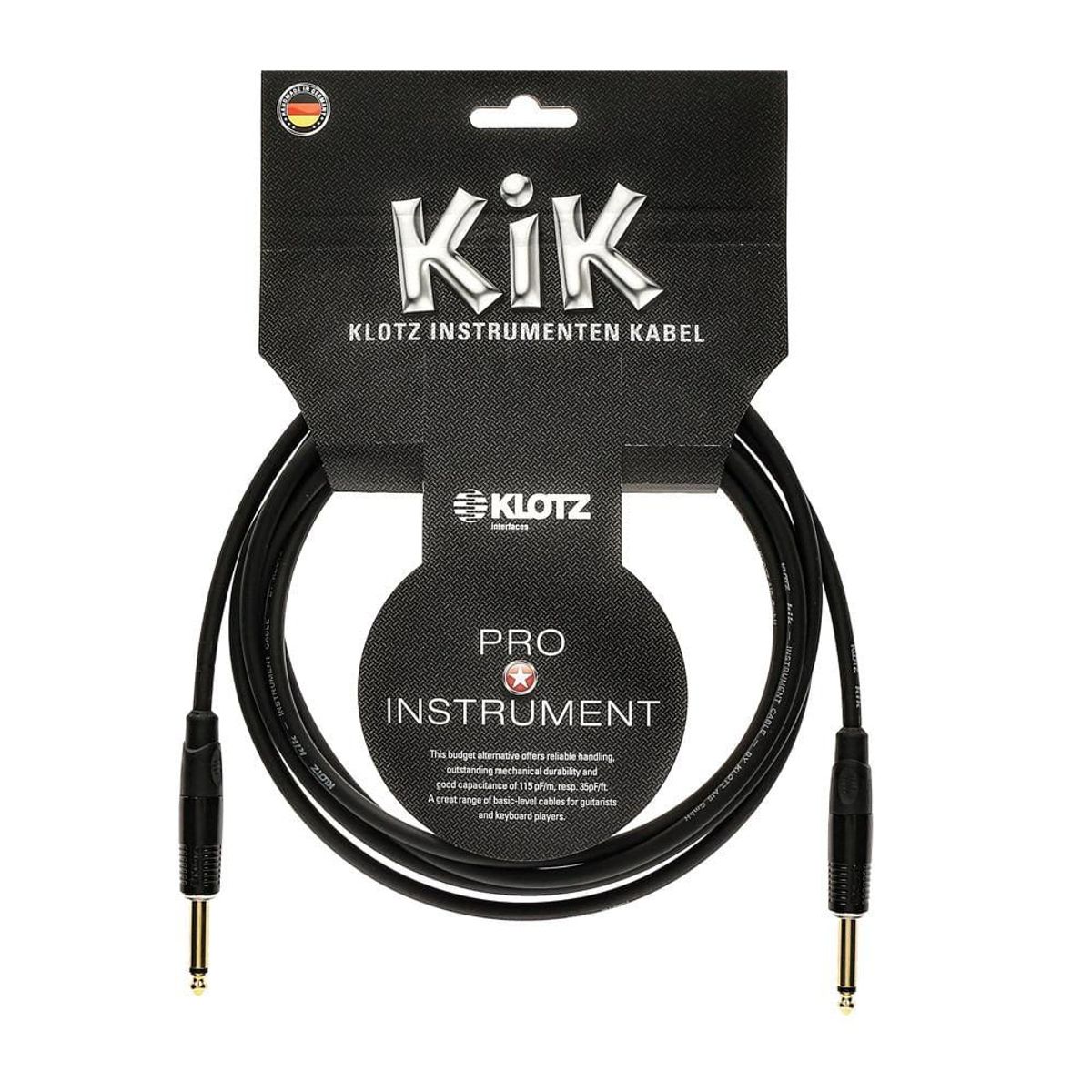 KLOTZ - KIKKG45PPSW CABLE INSTRUMENTO 45 MT RECT-RECT KLOTZ
