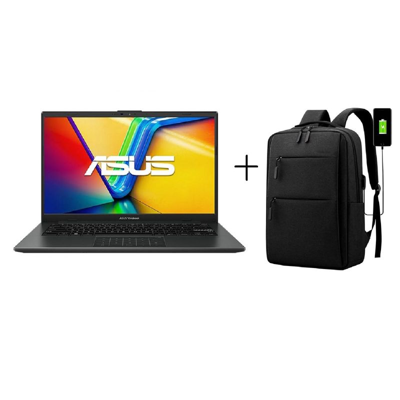 ASUS - Notebook Asus Ryzen 5 (2025) / 8GB RAM / 512GB SSD / 14" + Mochila