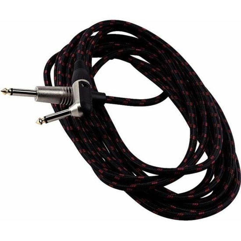 ROCKCABLE - RCL30256TC BK CABLE INSTRUMENTO 6M ROCKCABLE