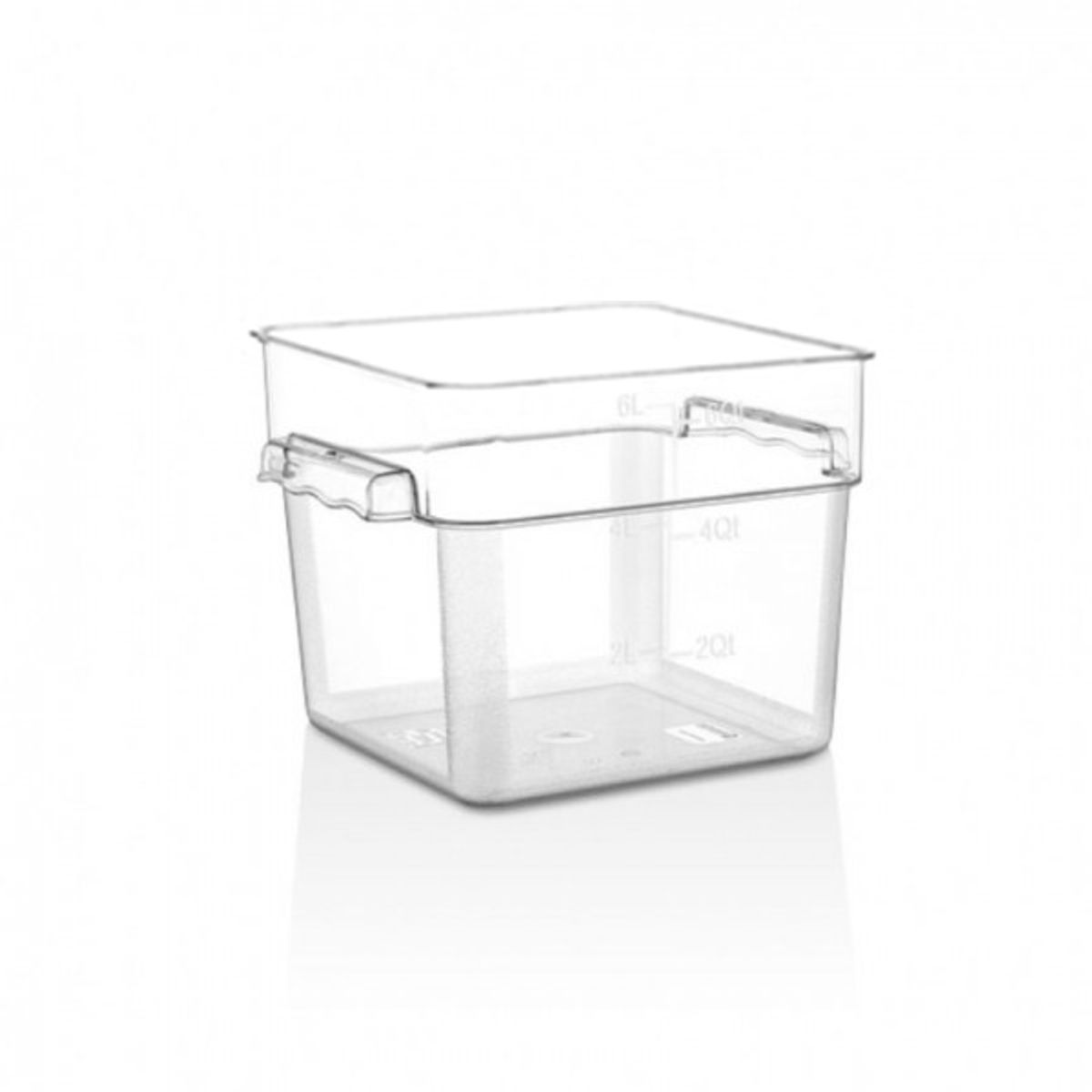 GASTROPLAST - RECIPIENTE POLICARBONATO CUADRADO 7,6 LTS IMAHE