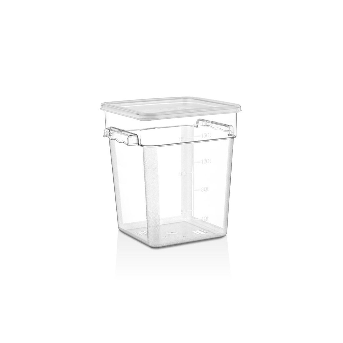 IMAHE - RECIPIENTE CUADRADO POLIETILENO 17.2 lts IMAHE