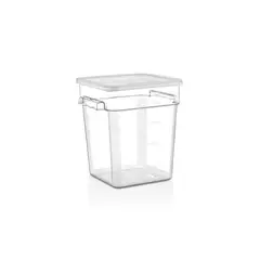 GASTROPLAST - RECIPIENTE CUADRADO POLIETILENO 17.2 lts IMAHE