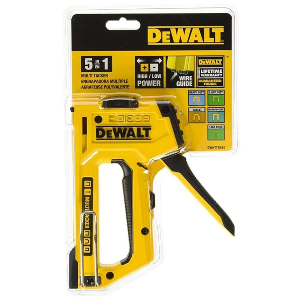DEWALT - Grapadora / Clavadora Multi Track 5 en 1 Dewalt DWHTTR510