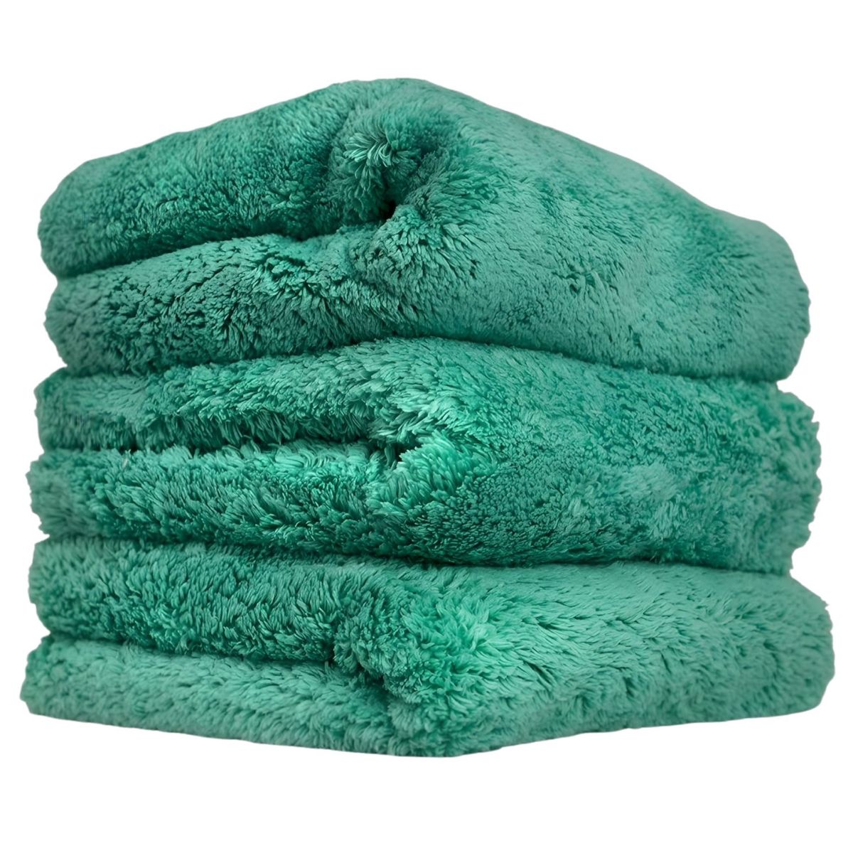 CHEMICAL GUYS - Paño de Microfiber Towel 16″ X 16″ 3 Pack Verde Chemical Guys