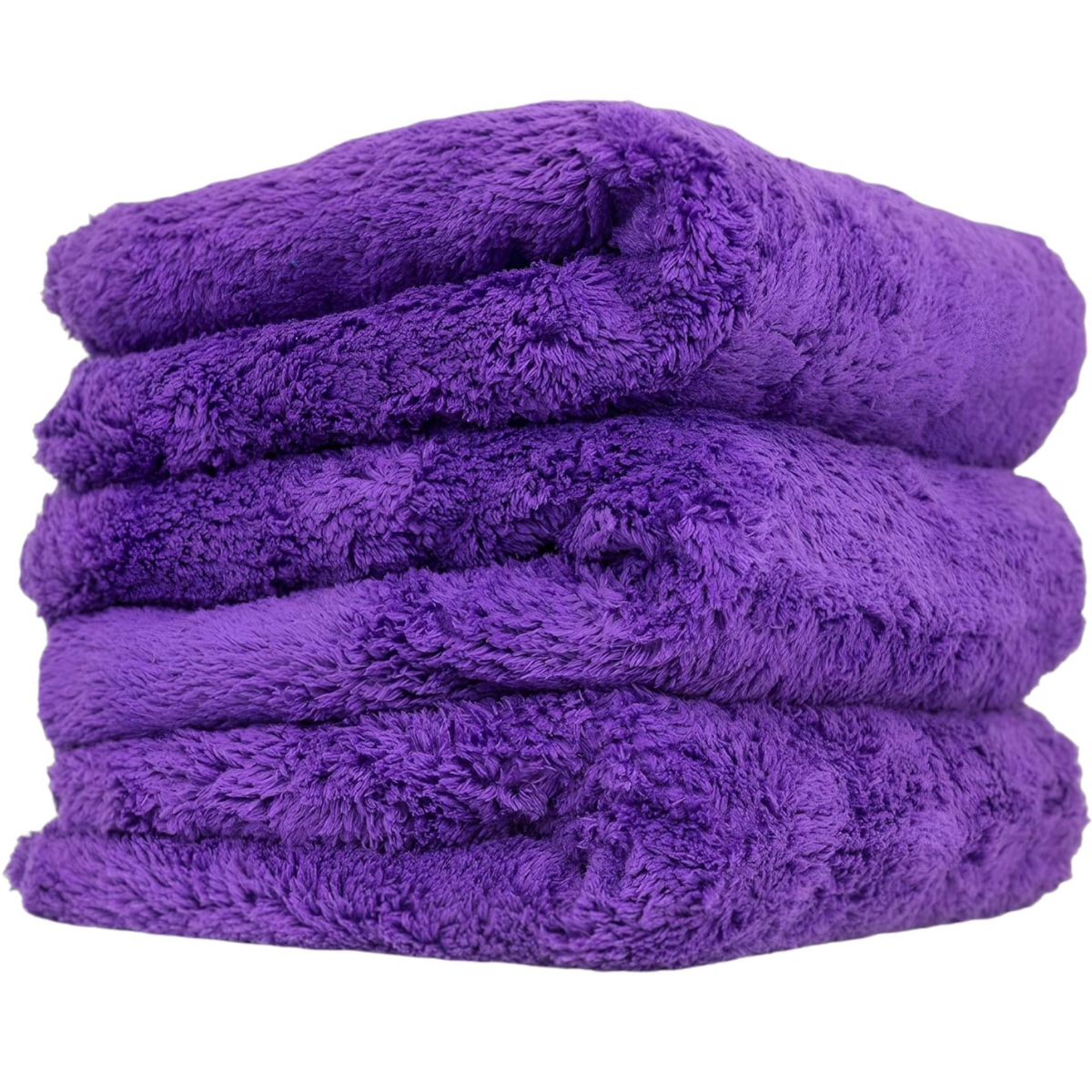 CHEMICAL GUYS - Paño de Microfiber Towel 16″ X 16″ 3 Pack Purple Chemical Guys