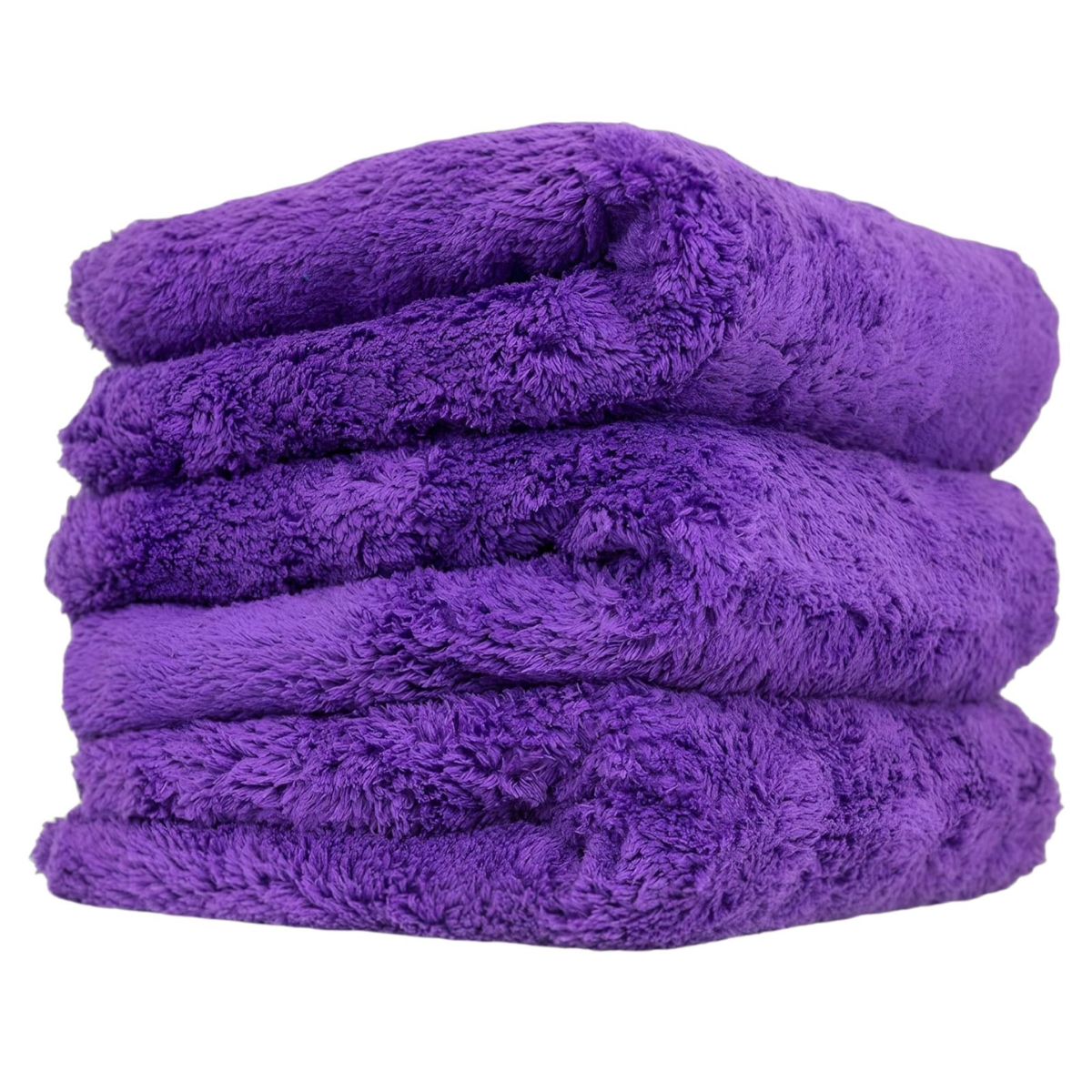 CHEMICAL GUYS - Paño de Microfiber Towel 16″ X 16″ 3 Pack Purple Chemical Guys
