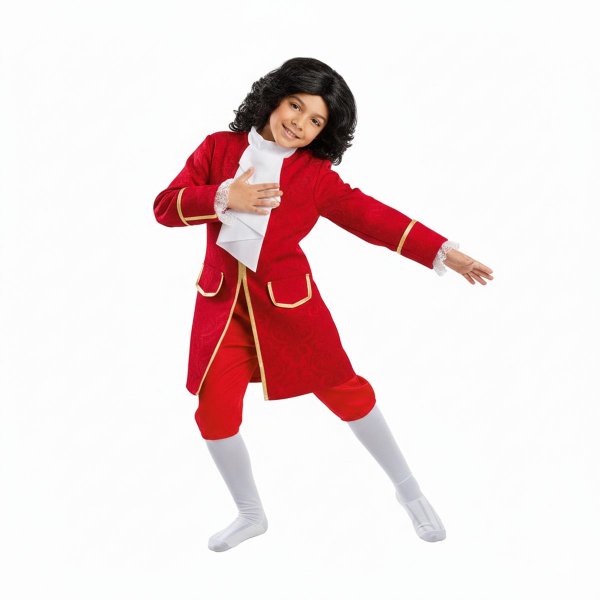 GENERICO - Disfraz Capitán Garfio día del libro talla 3-4