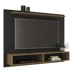 TODODESCUENTO - Mueble Rack De Pared Para Tv 43 Pulgadas Negro Florencia
