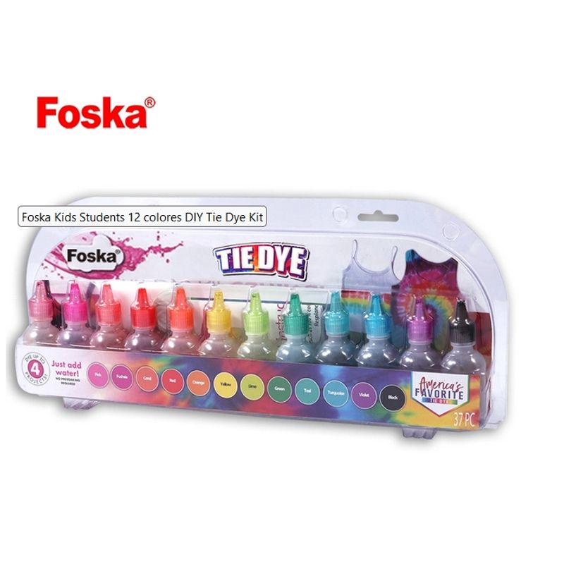 FOSKA - KIT TIE DYE NUDO PINTURA ROPA