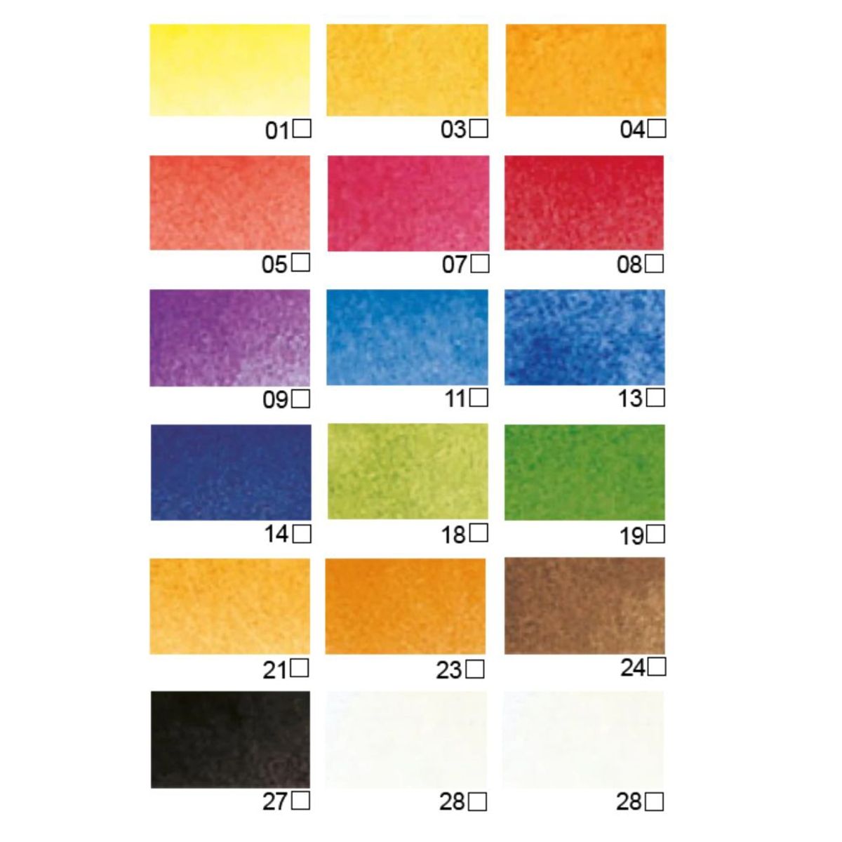 PEBEO - Acuarela Pebeo Studio Set 18 colores 12ml