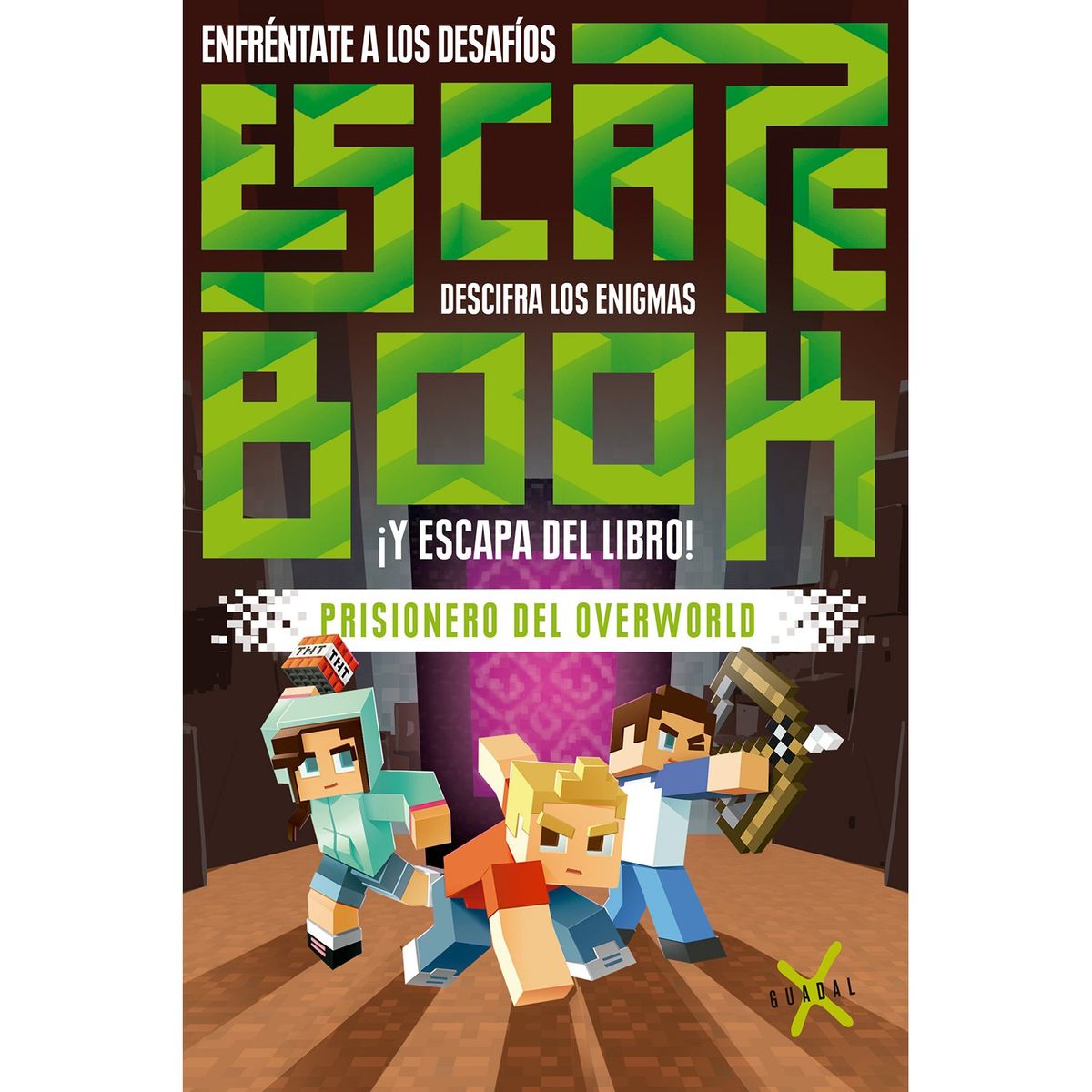 EDITORIAL GUADAL - Libro Escape Book:Prisioneros Del Overworld