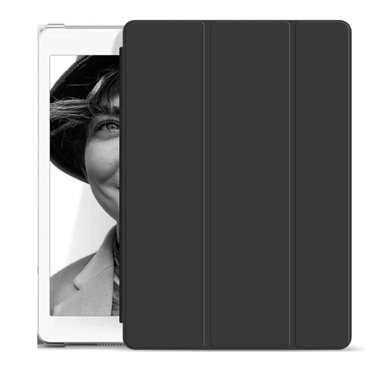 GENERICO - Funda Para IPad Clear Case 10.9 Negro
