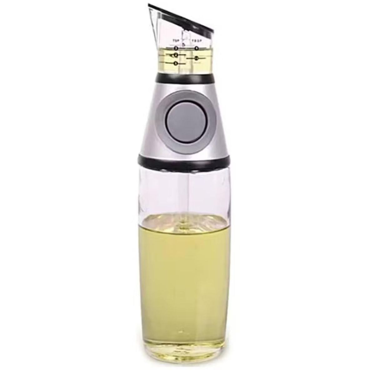 GENERICO - Botella De Vidrio Dispensadora De Aceite O Vinagre 500ml