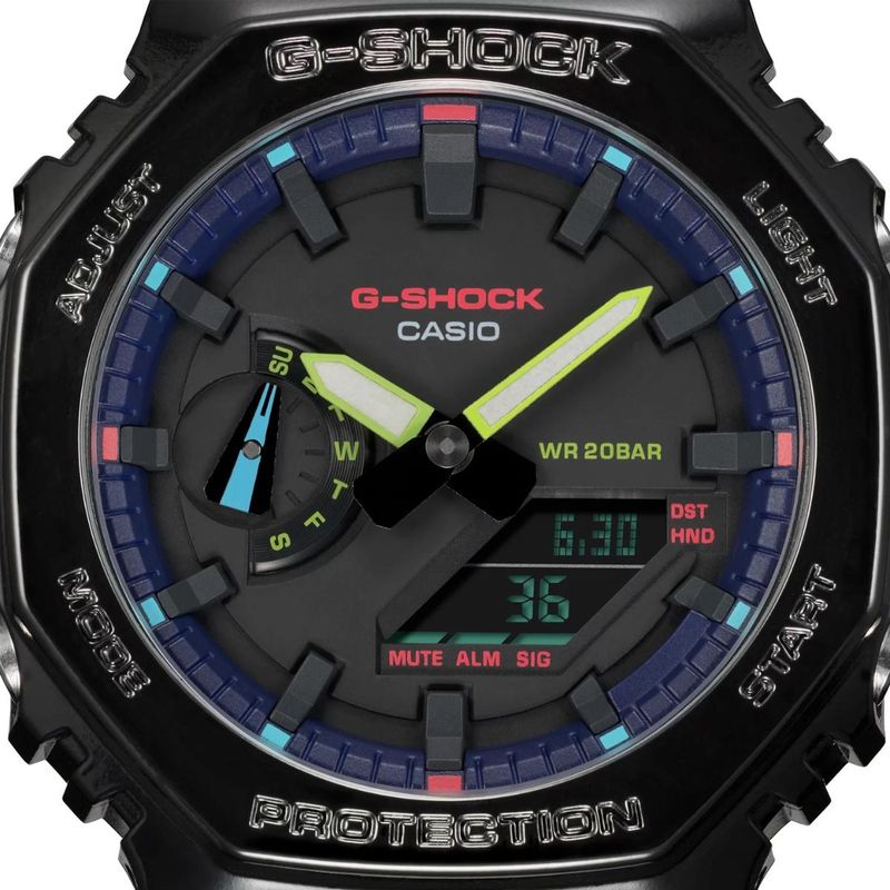 G-SHOCK - Reloj G-Shock Hombre GA-2100RGB-1ADR