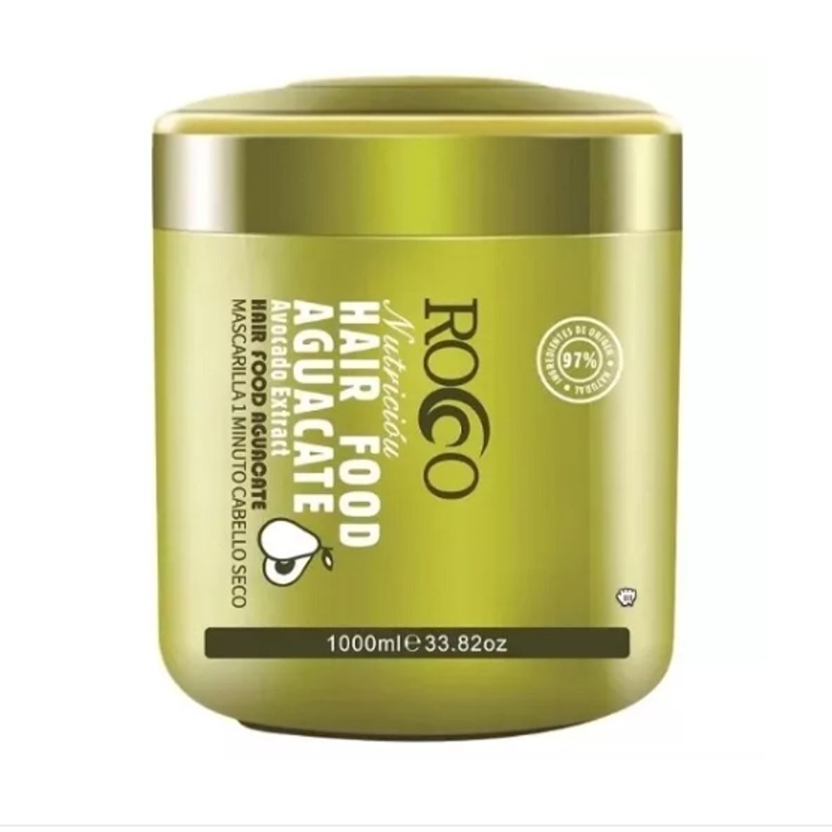 ROCCO - Rocco Crema Para Peinar E Hidratar De Aguacate 1000ml